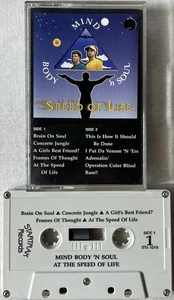 Mind Body ‘N Soul - At The Speed Of Life Open Cassette Tape 1991 Startrak - Picture 1 of 9