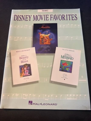 Disney Movie Favorites for Trumpet Hal Leonard HL00849925 Music Book - Image 1 of 3