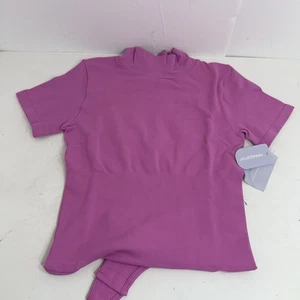 Mangopop Mock Turtleneck Women’s Size S Purple Pink - Picture 1 of 2