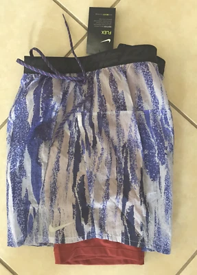 Nike Men XL  Flex Stride Wild Run 2 in 1 Running Shorts Ghost Cayenne DA1150-057 - Image 1 of 4