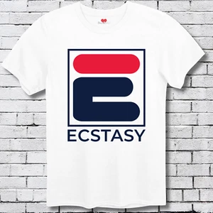 Ecstasy Throwback - Rave Shirt EDM Music Festival Techno Acid House Dance Unisex - Picture 1 of 86