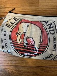 Antike Logo Elefant Marke Handgelenktasche Kambodscha Kosmetiktasche Kosmetik - Bild 1 von 6