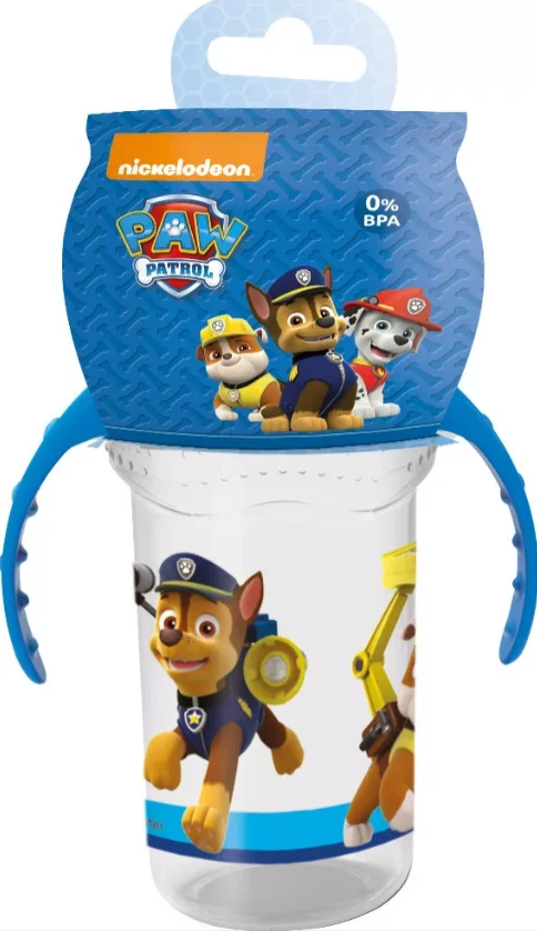 Paw Patrol Baby Drinking Mug 330ml Drinking Bottle Mug Bottle P-30828 - Image 1 of 1