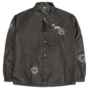 FUTURA 2000 LABORATORIES MEN COACHES JACKET (BLACK) - Picture 1 of 2