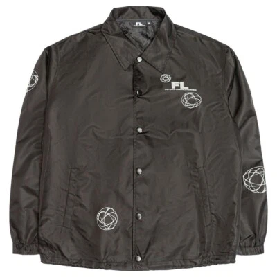 FUTURA 2000 LABORATORIES MEN COACHES JACKET (BLACK) - Image 1 of 2