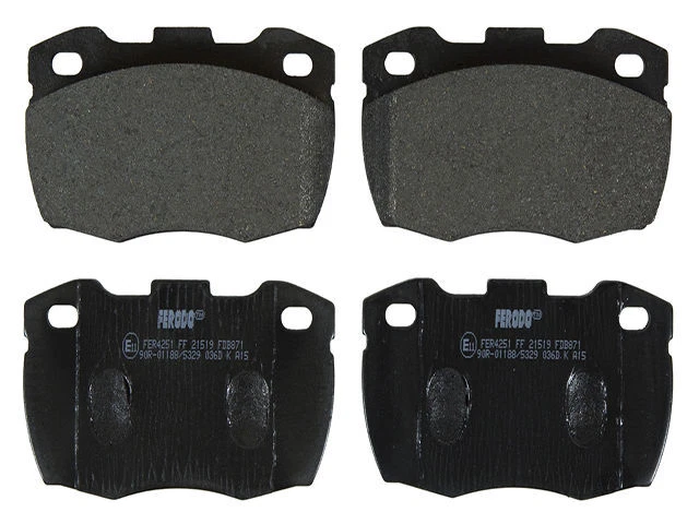 Front Brake Pad Set For 1994-1995, 1997 Land Rover Defender 90 TT272XM - Image 1 of 1