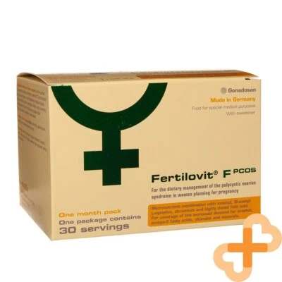 FERTILOVIT F 35 PCOS Women Fertility Supplement 60 Capsules + 30 Sachets - Image 1 of 4
