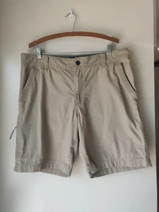 GH Bass & Co Men's Shorts 38W 10L Chinos Flat Front Camel Tan Cotton 5 Pockets - Picture 1 of 8