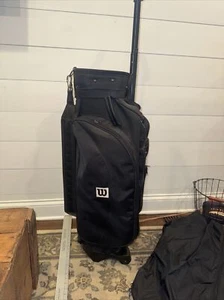 Wilson Wheeled Travel Golf Bag Combo Airline Convertible To Also Use On Course - Picture 1 of 14