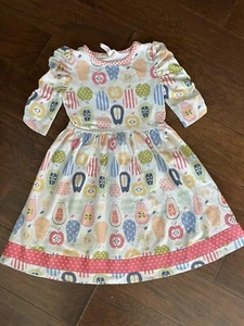 Matilda Jane Girls Class President Lap Dress Size 6 Back To School READ - Picture 1 of 9