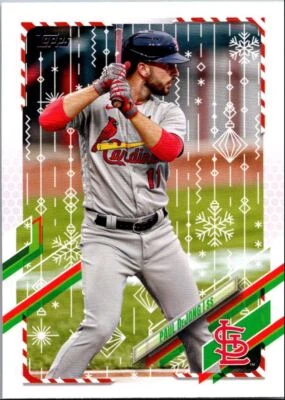 2020 Topps UK Edition Paul DeJong St. Louis Cardinals #6 - Image 1 of 2