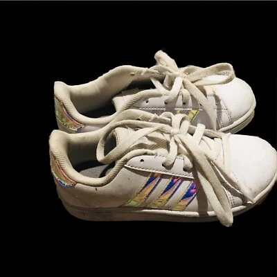 Adidas FW1274 Youth Girls Grand Court  Athletic Shoes-Size 11.5 - Image 1 of 4