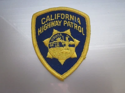 Parche DEPARTAMENTO de Policía de la Patrulla de Carreteras de California CA coche policía envío gratuito Foto 1 de 2