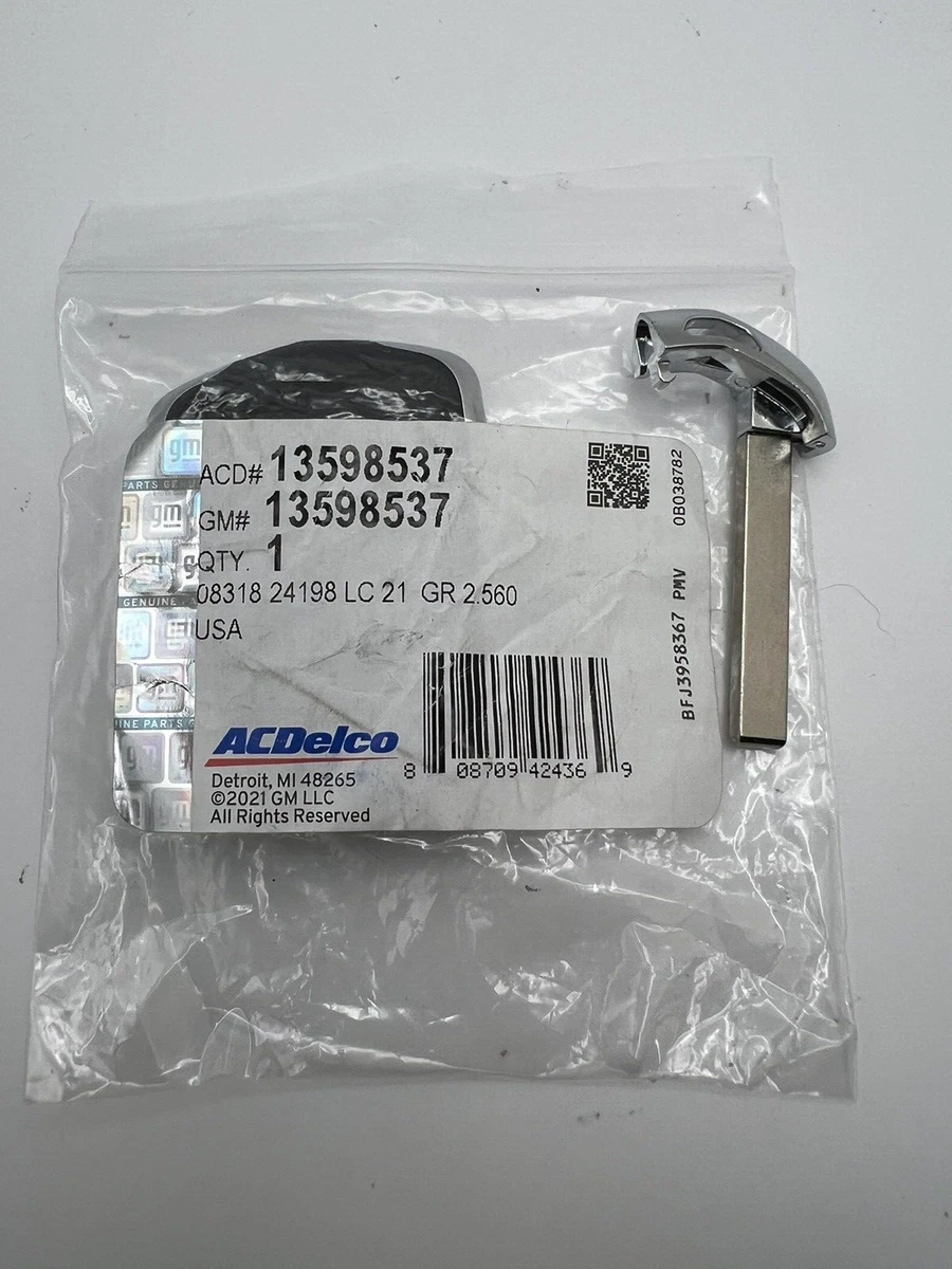 FCC LHJ011 Llave Remoto De 3 Botones Reacondicionado Compatible GM