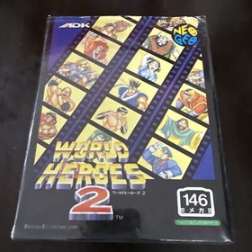 World Heroes 2 Neo Geo Japan Complete Excellent Condition