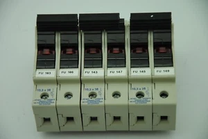 TELEMECANIQUE GK1-DD U, 2-Pole Fuse Holder 32A, Lot of 3 - Picture 1 of 2