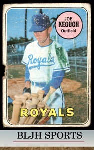 1969 Topps #603 Joe Keough Kansas City Royals (see pics)  RC