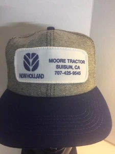 New Holland Moore Tractor Suisun Ca Newholland Cap Hat - Picture 1 of 5