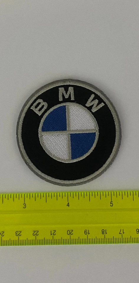 Parche BMW Roundel logotipo emblema hierro bordado clásico euro coche Foto 1 de 1