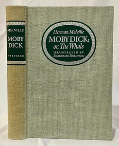 Moby Dick; or, The Whale, by Herman Melville (Heritage Press) - Picture 1 of 2