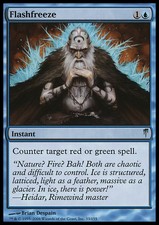 Magic the Gathering MTG Flashfreeze (33) Coldsnap   LP
