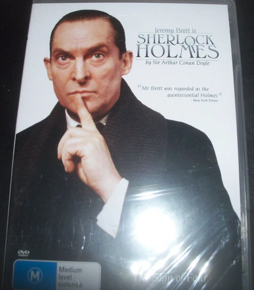 Sherlock Holmes DVD (Jeremy Brett) The Sign of Four (Aus Region 4) DVD NEW - Image 1 of 1