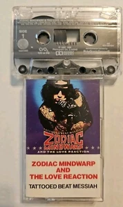 Zodiac Mindwarp And The Love Reaction - Tattooed Beat Messiah Cassette Tape Rare - Foto 1 di 7