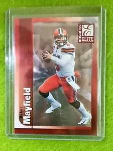 Camiseta Baker Mayfield Cleveland Browns #6 Donruss 2019 Elite #7 SP *1999* Inserto - Imagen 1 de 12