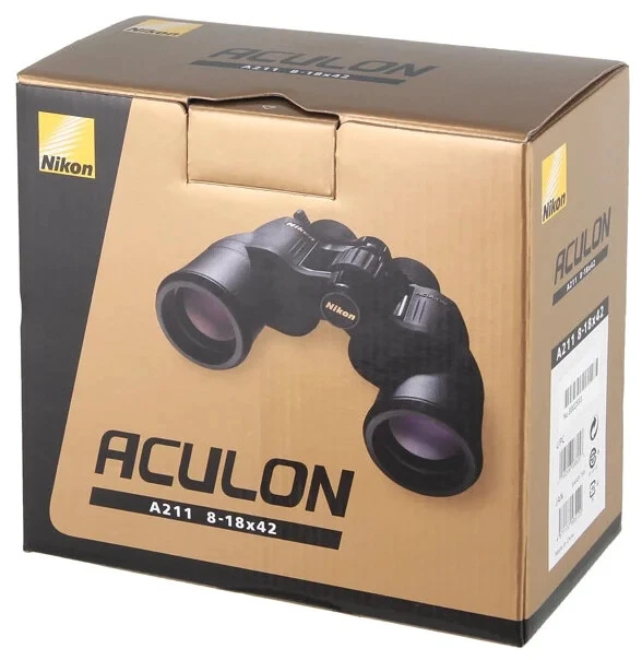 Nikon Accuron A211 8-18x42 Polo Prism Type Binoculars ACA2118-18X JAPAN NEW F/S - Image 1 of 1