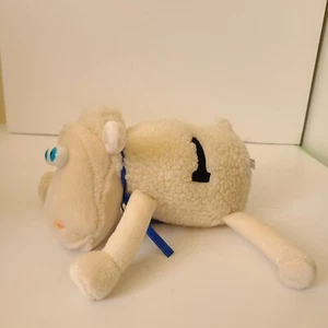 Vintage Serta Matratze zählendes Schaf Plüsch Maskottchen #1 Original Curto Spielzeug - Bild 1 von 8
