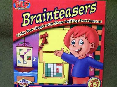 ELF Brainteasers PC CD-ROM (English/Spanish) Ages 4-7 - Image 1 of 2