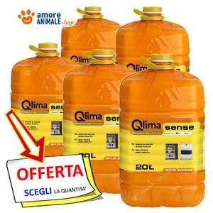 Qlima SENSE → 8 / 20 Lt - Combustibile Liquido Inodore ALTA QUALITA' per Stufe - Imagen 1 de 8