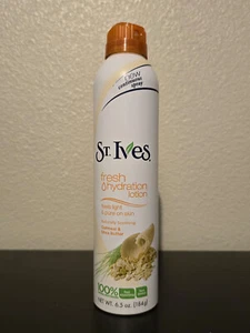 St. Ives Oatmeal Shea Butter Fresh Hydration Lotion Spray 6.5 oz - Picture 1 of 2