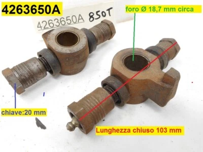 Cruise Pair With Copper Sleeve for Suspension Arm for Fiat 850 - Image 1 of 4