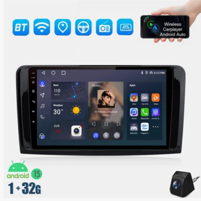 32G Für Mercedes Benz W164 GL320 ML350 X164 Android Autoradio CarPlay Kam Navi - Bild 1 von 4
