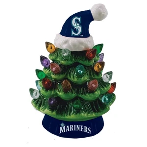 SEATTLE MARINERS  BASEBALL MLB LED Christmas Tree Ornament - Picture 1 of 1