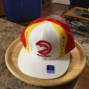 Atlanta Hawks NBA Reebok Hardwood Classics Retro 7 3/4 Fitted Cap/Hat NWT - Picture 1 of 7