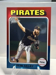 2024 Topps Heritage High Number Colin Selby #150 RC Chrome #’d 412/699 - Picture 1 of 2