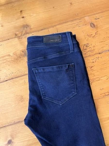 Women's Mavi Gold, Kristy, Mid Rise Super Skinny Ankle Dark Blue Jeans Sz 28/10 - Picture 1 of 11