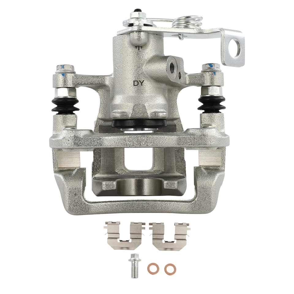 Rear Left Brake Calipers For 12-14 Dodge Attitude 12-17 Hyundai Accent w/Bracket Foto 1 de 1