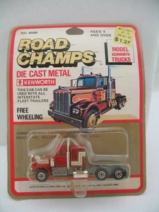 OLD OLD Road Champs HO Model 6500: Kenworth Truck Cab, Red Devil, MOC - Picture 1 of 8