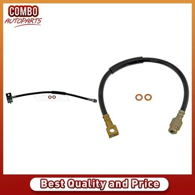 Manguera hidráulica de freno delantero izquierdo derecho para Dodge Ram 2500 1995 1996 5,2 L Foto 1 de 4