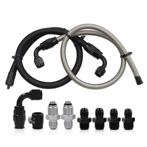 Power Steering Hose Kit 551082 Replacement For GM LS Chevy C10 1950-2000 - Picture 1 of 6