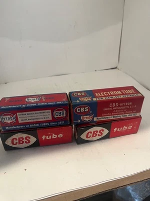Tubos electrónicos CBS Hytron vintage-4 Foto 1 de 4