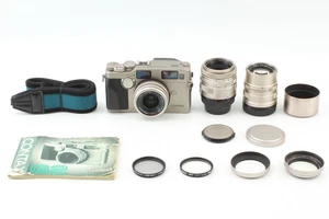 Telémetro Contax G2 35 mm cámara fotográfica T* 28 mm 90 mm 35-70 mm 3 lentes de JAPÓN - Imagen 1 de 17