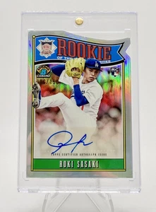 2025 Bowman ROKI SASAKI Auto RC Rookie of the Year Favorites 106/150 Dodgers - Picture 1 of 2