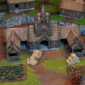 Royal Stable 28mm Herr der Ringe Tabletop Gelände Terrain MESBG - Bild 1 von 5