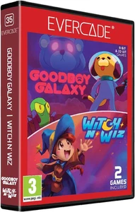 Evercade Goodboy Galaxy / Witch N' Wiz Dual Cartridge - Picture 1 of 12