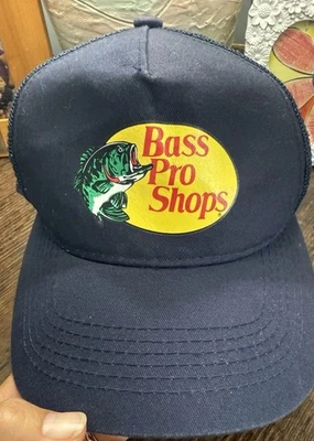 Gorra de béisbol Bass Pro Shops azul juvenil Snapback  Foto 1 de 4