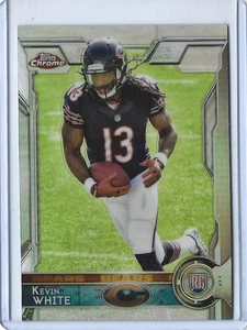 Scheda Rookie Parallela Rifrattore 2015 Topps Chrome Kevin Bianco 🏈Chicago Bears🏈 - Foto 1 di 1
